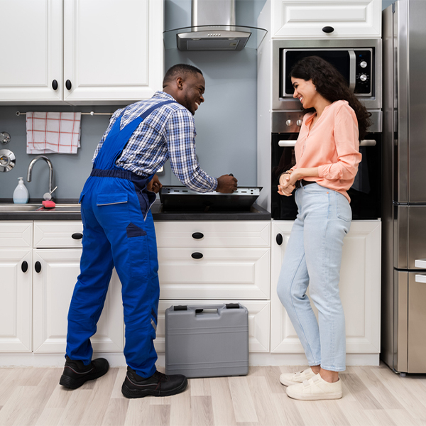 can you provide an estimate for cooktop repair before beginning any work in Max Nebraska